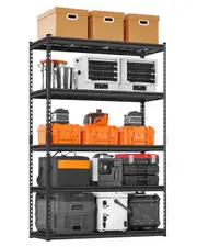 Storage Shelves 5 Tier Adjustable Heavy Duty Garage Shelving Unit 1134 kg