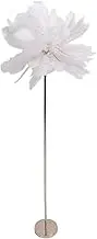 Dimmable LED Floor Lamp with 3 Color Temperature Stepless Dimming for Living Room Bedroom, Modern Nordic Style Iron Art 61in (White)