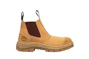 Oliver Mens AT's Elastic Side Safety Work Boots 55322 (Wheat, UK/AU6.5)