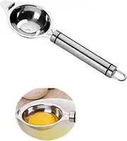 304 Stainless Steel Egg White Separator Long Handle Egg Yolk Separator Leakage Egg Separator DIY/239