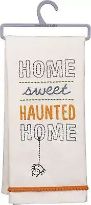 Primitives by Kathy Towel Home Sweet HAUNTED HOME