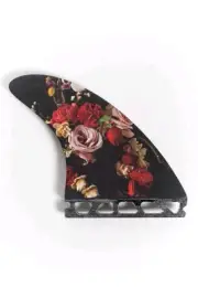 Captain Fin Dion Agius Flowers Futures Thruster Fin Set - Black - M - New