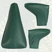 Big Teeth Golf Blade Putter Club Head Cover Pingtype Magnetic Green PU Leather Fits For Scotty Cameron Taylormade Odyssey