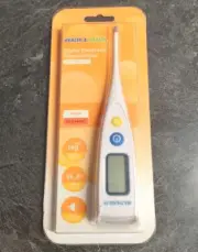 Digital Electronic Thermometer Oral Armpit Cavity Battery Included LR1130