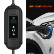 [EU Direct] 10 Meter 16A Portable EV Fast Charger 3 Phase Charger for EV 11KW Fast Home EV Wallbox For Electric Car Char