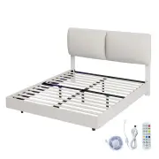 Queen Floating Bed Frame