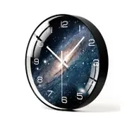 14 Inch Simple Starry Sky Classic Silent Wall Clock Home Living Room Office Decoration