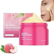 Peach Retinol Serum Moisturizer, Retinol And Niacinamide Face Cream, Facial Soothing And Brightening Moisturizer, Peach Serum Anti-Aging Cream for Face, Retinol Anti-Wrinkle Facial Serum (1 pcs)