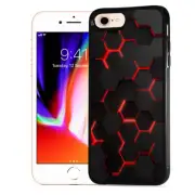 ( For iPod touch 7 6 5 ) Back Case Cover H23221 Red Cell
