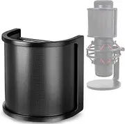 YOUSHARES QuadCast Mic Pop Filter - Microphone Windscreen Mask Shield Compatible with HyperX QuadCast S USB Gaming Microphone