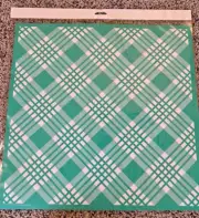 Chalk Couture Transfer Size D | COUNTRY PLAID | NEW 18X18 STENCIL retired