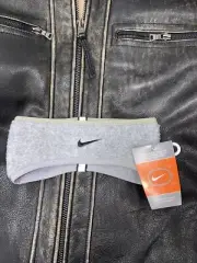 Vintage Nike White Tag Center Swoosh 3M Reflective Headband Ear Warmer 2002