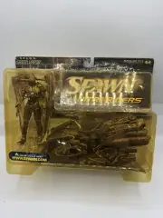 1999 Spawn Series 16 NITRO RIDERS GREEN VAPOR GOLD VARIANT McFarlane Toys New