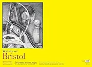 Strathmore 300 Series Bristol Vellum Pad for Artists and Students, 22 x 30 inches, 10 Sheets for Drawing, Sketching, and Printing
