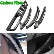 4x Carbon Fiber Switch Panel Door Handle Pull Cover for BMW E70 X5 X6 2007-2014 (for: BMW)