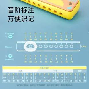 Hape兒童吹奏口琴 嬰幼兒音樂初學寶寶幼兒口風琴 木質樂器 玩具禮物 全館免運