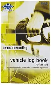 ZIONS VEHICLE POCKET LOG BOOK, EACH