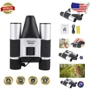 Compact Binoculars with 10X Magnification & Integrated Camera for Adventurers