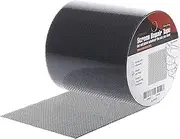 by.RHO Screen Repair Tape, Extra Wide (4in x 15FT), Gray, Adhesive & Waterproof, Fiberglass, fix for Screen Door and Window Screen