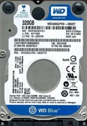 **NEW ZERO HOURS**- WD WD3200LPVX Blue 320GB SATA 5400RPM 2.5 Hard Drive