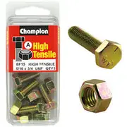 Champion High Tensile Bolts and Nuts BF15, 5/16"UNF x 3/4"