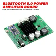 Bluetooth 5.0 Power Amplifier Board 100W Sound Amplificador AUX Mono Audio Amp