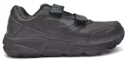 Brooks Women's Addiction V-Strap Walking Shoes Black Adjustable Hook & Loop New