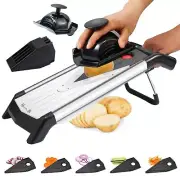 Mandoline Slicer for Kitchen Vegetable Chopper Stainless Steel Food Slicer Veggi