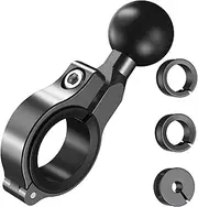 Jitehsha 1" Ball Mount Base Adapter Aluminium Solid Fits to 0.87"/1"/1.26" Diameter Handlebars or Rear-View Mirror Poles Compatible with RAM Mounts/ iMESTOU 1 Inch Ball Socket Stem Phone Holders
