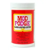 32oz MOD PODGE GLOSS FINISH GLUE ADHESIVE SEALER VARNISH DECOUPAGE & MORE
