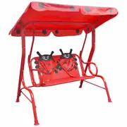 Kids Swing Seat Red vidaXL