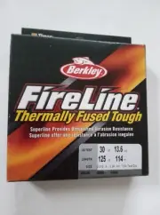 Berkley FireLine Superline 30lb smoke Fishing Line