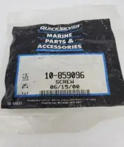 Mercury QuickSilver Screw 10-859096 Old Stock