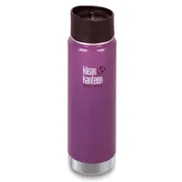 在飛比找ETMall東森購物網優惠-【美國Klean Kanteen】寬口保溫鋼瓶591ml-紫