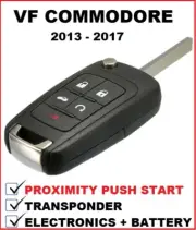 For HOLDEN VF COMMODORE SMART PROXIMITY PUSH START Car Key 5B 2013 - 2017