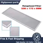 For Chef Westinghouse 508*172*8mm Sliver Aluminum Retractable Rangehood Filter