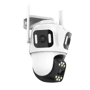 8MP 3 Lens Full HD WIFI IP Camera 8x Zoom 3 Screens Preview IP66 Waterproof Night Vision Two-Way Audio WiFi bluetooth SD