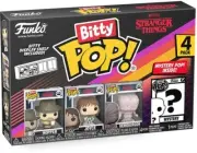 FUNKO Bitty POP!: Stranger Things: Season 1 - Hopper 4-Pack [New Toy] Vinyl Fi