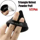 Powder Puff Triangle Velvet Powder Puff Makeup Puffs Mini Face Makeup sponge