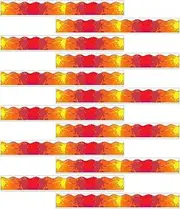 BESPORTBLE 12pcs Removable Magnetic Border Trim for Blackboard Bulletin Board Decor Adorable DIY Decorative Strips for Classroom Office and Home Use Easy to Install Stylish Design