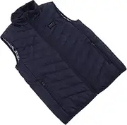 [YWBL-WH] 17 Area Electric Heating Vest Intelligent Constant Temperature with USB Charging 4 Switch 3 Gear Smart Heated Vest for Men and Women (RoyalBlue)