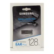 New Samsung BAR Plus 3.1 USB Flash Drive 128GB Titan Grey MUF-128BE4/AM