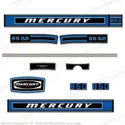 Fits Mercury 1975 85HP Outboard Engine Decals