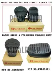Royal Enfield TOURING RIDER & PASSENGER SEAT , BLACK For NEW CLASSIC 350 REBORN (for: Royal Enfield)