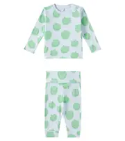 [Stella McCartney Kids] Stella McCartney Kids Cotton jersey sweatshirt and leggings set M 24 multicoloured