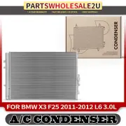 AC Condenser A/C Air Conditioning w/ Bracket & Receiver Drier for BMW X3 11-12 (for: BMW)