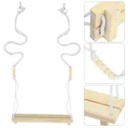 Chick Rooster Perch Chicken Wooden Stand Parrot Standing Rack Pet Chicken Swing