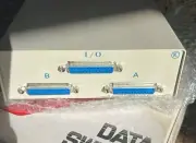 IDATA DB25 Manual Data Switch Two Way Rotary Dial Printer/Serial Data Lines AB