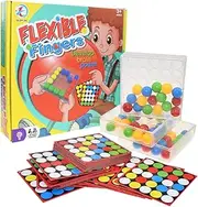 WEKAMOS 1Set Interactive Finger Rolling Ball Game Fun Board Game for Adults Enhances Coordination and Problem Solving Skills Portable Plaything for Indoor and Outdoor Use