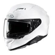 F71 Solid White Full Face Helmet